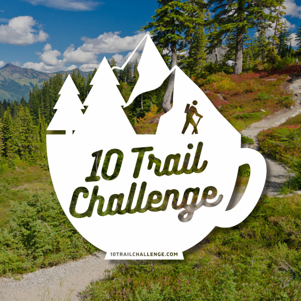10 trail challenge hiking trail - Explorer Series virtual events - groups, corporate events and fundraising