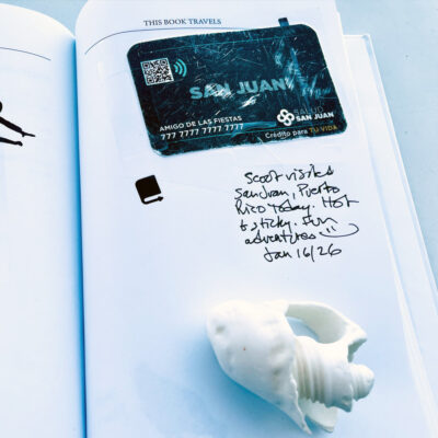 Scout - This Book Travels shared journal